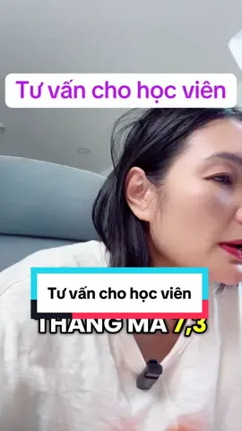 Tư vấn cho học viên #comienandam #sotayrenan #nguyenthimien#andamlachuyennho #LearnOnTikTok 
