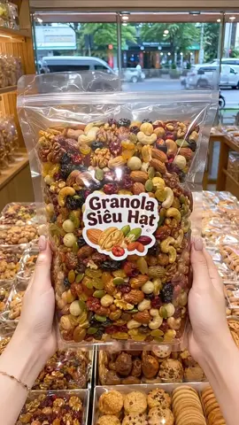 [SIÊU RẺ] Granola siêu hạt ăn kiêng  #noidungduoctaitro