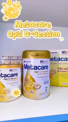 MẸ SINH CAN THIỆP ĐỪNG LO – ĐÃ CÓ META OPTI C-SECTION! ❤️ 💧dưỡng chất vàng Synbiotics: Kết hợp giữa Prebiotics (chất xơ) và 💧Probiotics (lợi khuẩn) giúp hệ vi sinh đường ruột khỏe mạnh tương đương trẻ sinh thường. 💧Sữa non giàu kháng thể IgG & HMO DHA, Choline & Canxi: tư duy, hoàn thiện thị lực và hỗ trợ hệ xương răng chắc khỏe. 👉 Chọn Meta Opti C-Section – Chọn nền tảng khoa học vững chắc cho tương lai của con! #MetacareOptiCSection #nutricare #HethongmevabeTramAnh #fypシ 