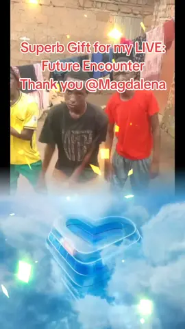 Thank you for the great Gift sent to my LIVE! Your appreciation for my content means a lot to me. @Magdalena #tiktoklive #livehighlights #livegift #futureencounter 