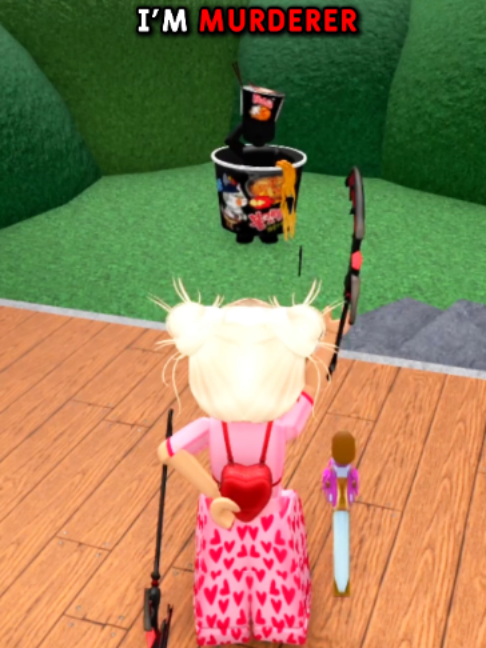 my aim is taking a little nap #mm2 #murdermystery2 #funny #roblox #moki #trending