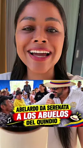 No solo les donó su sueldo… Les dio su amor, tiempo, cercanía, respeto y canto para ellos. Por esto fue que yo voté 🥰🥰🥰👉y tú te sientes representado por nuestro presidente?  #abelardopresidente #KaritoMosqueraa #colombia #firmesporlapatria #quindio 