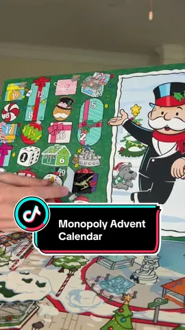 These advent calendars always go QUICK 🎄🎲 #monopoly #adventcalendar #tiktokshopcreatorfinds 