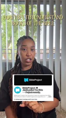 Before I dive into a new book of the Bible, I’ve started doing something that has made such a difference in my Bible study! My mentor recommended The Bible Project on YouTube to me, and I am SO thankful she did. 🤍 Before starting a new book, I’ll watch The Bible Project’s overview video for that specific book. They’re usually only about 7 to 9 minutes, but they give you such a helpful overview of the context, themes, story, and what you’re about to read. I especially love doing this before reading books in the Old Testament, because let’s be honest… sometimes it can be HARD to understand what’s happening and why certain things are significant. 😂 Having that little bit of background before I start reading has helped me feel less overwhelmed and has given me a much better understanding of the bigger picture. It’s almost like getting a little roadmap before starting the journey. 🗺️📖 What are some Bible study methods or resources that have helped YOU understand Scripture better?  #christianlife #biblestudytips #bibleproject #christiantok #christianliving 