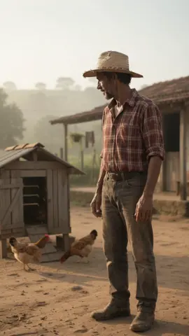Riram quando Ele começou com apenas 3 galinhas... Mas Ele não desistiu 🐔  #HistoriasEmocionantes #HistoriaDeSuperacao #VidaNoCampo #HistoriaRural 