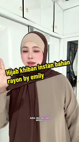 Khiban tali bahan rayon #hijabsimpel #hijabinstan #khiban 