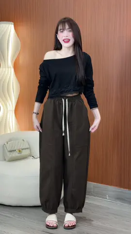Quần bom kaki có form sz #quanbom #xuhuongtiktok #thoitrangnu #tinhxinhclothing 