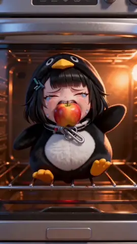 Let’s have a wonderful birthday party with gugugaga #gugugaga #bully #ai #chibi #penguin 