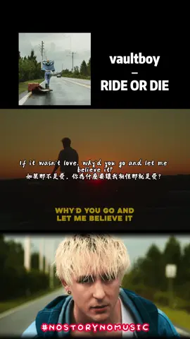 如果我對你來說毫無意義，為什麼要承諾不離不棄。#nostorynomusic #RIDEORDIE #vaultboy #生死與共