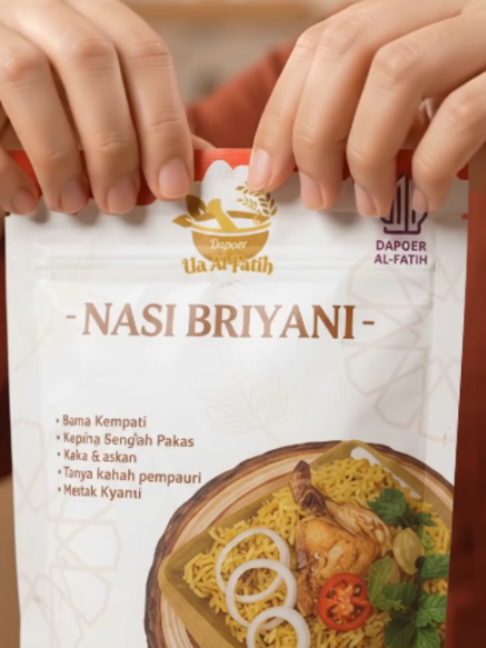 Mau sajikan menu spesial tanpa ribet? Paket Nasi Briyani Dapoer Ua Al-Fatih bantu bikin masakan ala India lebih praktis untuk keluarga. 🔥🍛 #MasakPraktis #NasiBriyani #MenuCepat #BumbuMasak #IdeMasakan
