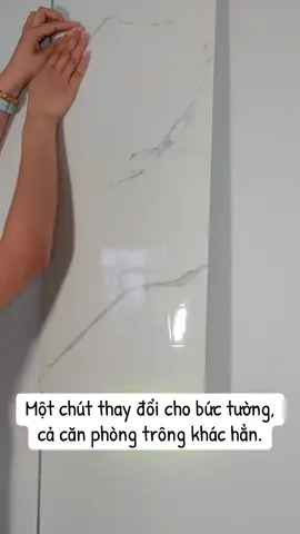 Một chút thay đổi cho bức tường, cả căn phòng trông khác hẳn.     #xopdantuong #decornoithat #tuongdep #decorhome #tiktokshop 
