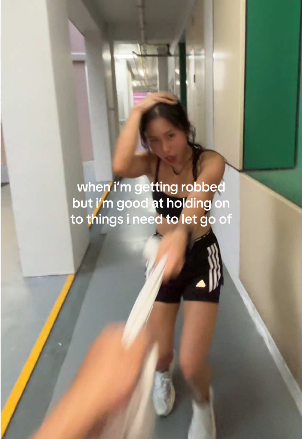 i love a good arm workout #relatable #lettinggo #attachmentstyle #satire #toxicrelationship 