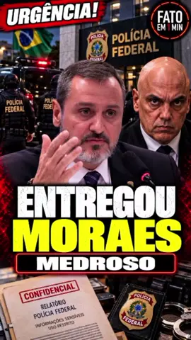 ‎O diretor-geral da Polícia Federal, Andrei Rodrigues, afirmou a Edson Fachin que não houve espionagem e que o relatório de inteligência mencionado no caso foi produzido a mando do ministro Alexandre de Moraes. ‎ ‎Segundo Andrei, as atividades da inteligência da PF teriam sido lícitas e realizadas para cumprir ordens. A declaração acontece em meio ao conflito entre ministros do STF e à disputa envolvendo a atuação da Polícia Federal. ‎ ‎⚠️ As versões apresentadas estão em disputa e ainda são objeto de análise. ‎ ‎👀 Quem está falando a verdade nessa história? . Deixe seu comentário! . Siga:@fatoem1minut . Créditos: Alberto Silva  . . ‎#andreirodrigues  ‎#alexandredemoraes  ‎ #policiafederal  ‎ #stf  ‎ #politicabrasil 