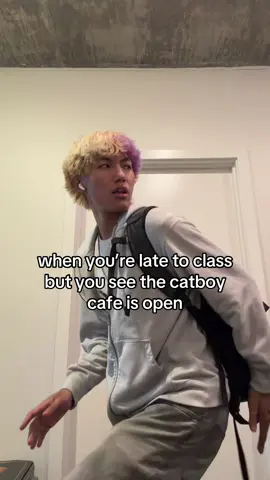 I just can’t help myself 😂✌️ #catboy #meow #kawaii #fyp #marcusatire 