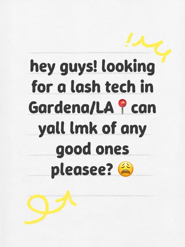 Can yall lmk of any lash techs in Gardena/La? 😩 #lashtech #la #lashartist 