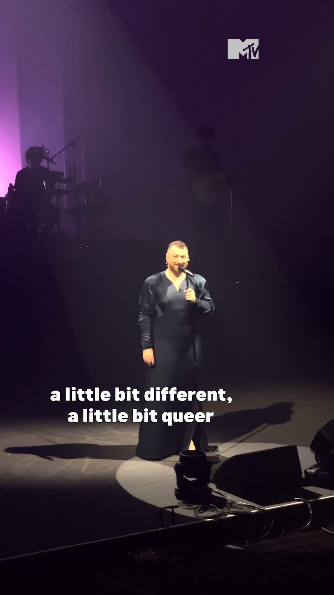 Thank you @samsmith for writing the song we all needed to hear 🥹 #mtvmusic #samsmith #holdon