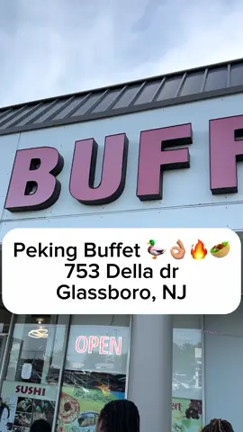 Have you ever been to Peking Buffet ⁉️👌🏽 definitely enjoyed it ‼️ where is your favorite buffet I definitely was a big back here🤷🏽‍♂️ who gives af 😂😂 #Foodie #contentcreator #buffet #food 
