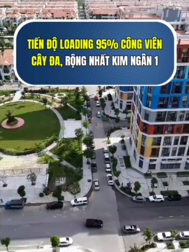 Tiến độ loading công viên 95%, flycam công viên Cây Đa, công viên rộng nhất phân khu Kim Tièn 1 Sun Urban City  #trungvubds #bdsninhbinh #sunurbancity #sunhanam #chungcusunhanam #tiendosunhanam #congviensunhanam #kimngan1