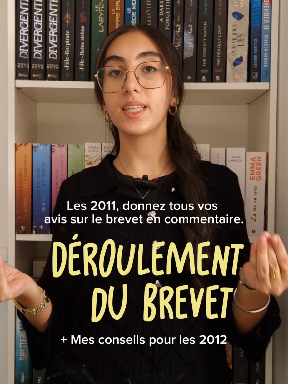 Mes conseils pour le brevet : les 2011, donnez vos avis. #brevet #2012 #2011 #conseils #avis 