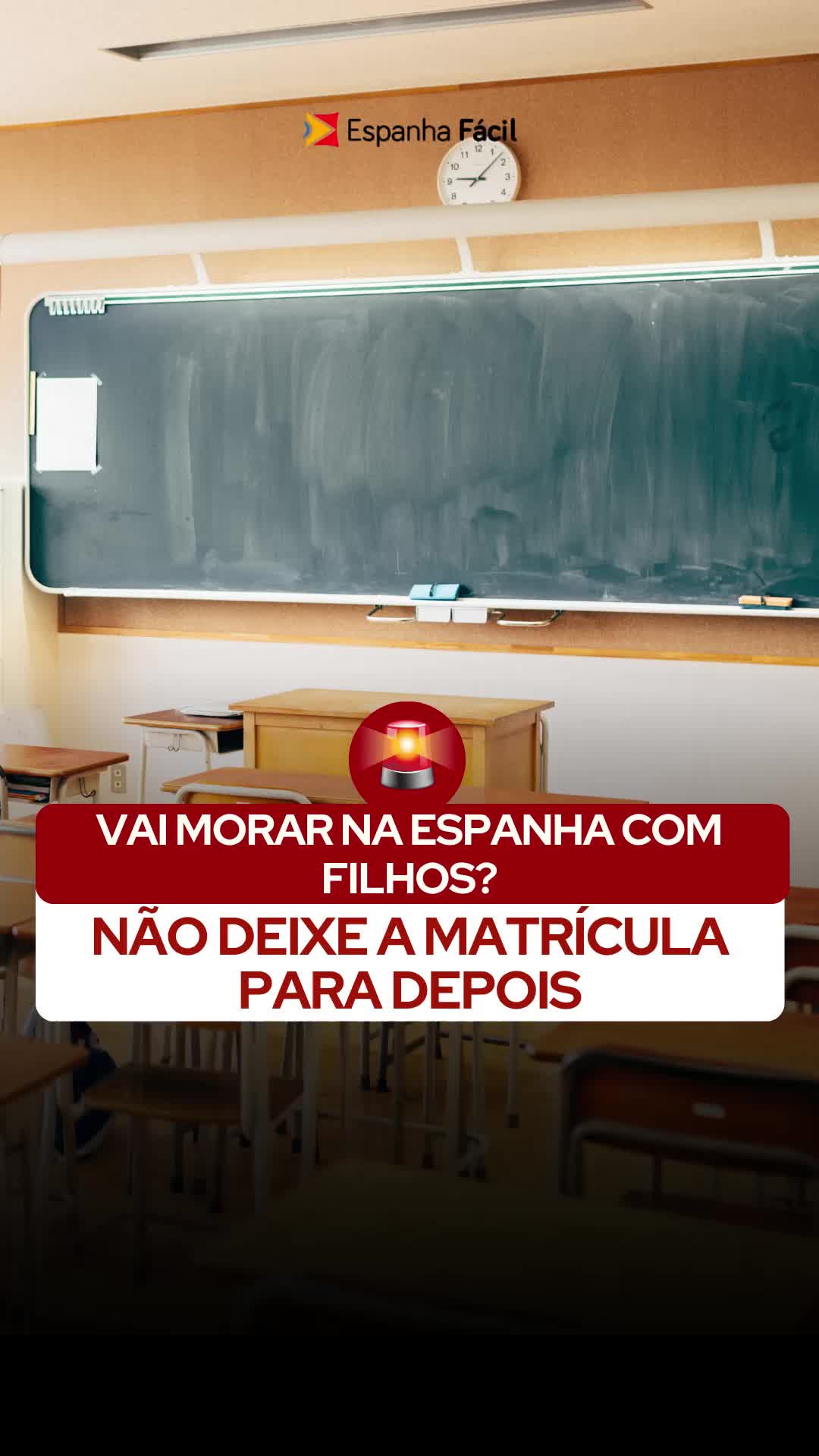 📚 Vai morar na Espanha com seus filhos? A matrícula escolar também precisa entrar no planejamento da mudança. Cada comunidade autônoma possui seu próprio calendário e processo de admissão. Em geral, são solicitados documentos da criança e dos responsáveis, comprovação de filiação, histórico escolar e endereço na Espanha, frequentemente por meio do empadronamiento. Se a família chegar durante o ano letivo, deverá procurar a administração educacional local para solicitar uma vaga disponível. 🏫 ⚠️ Importante: a matrícula escolar não substitui a autorização de residência da família. Escola, moradia e regularização precisam ser planejadas juntas. Quer construir uma nova vida na Espanha de forma legal e segura? Fale com a Espanha Fácil pelo link da bio! 🇪🇸📲 #EspanhaFácil #MorarNaEspanha #EscolaNaEspanha #ResidênciaNaEspanha #FamíliaNaEspanha