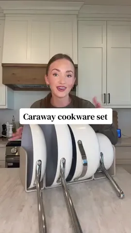 Caraway cookware is so worth the investment 🥹 #cookware #potsandpans #caraway #carawaycookware 
