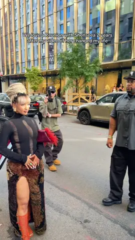 She looked perfect and the kindest soul #nyfw #shenyeng #shenseea #diotima 