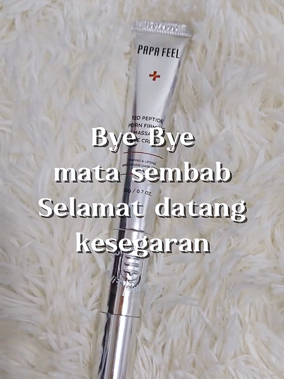 #papafeel #eyemassage #eyebags #finelines #eyecream 