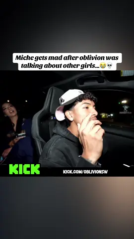 Miche gets mad after oblivion who was talking about other girls…😭💀 #oblivion #miche #viral #fyp 