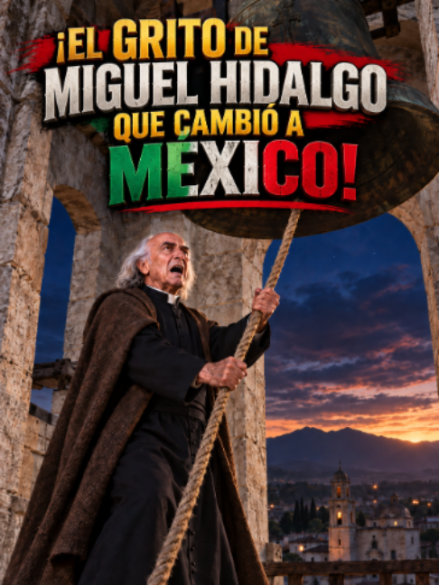 ¡EL GRITO DE MIGUEL HIDALGO QUE CAMBIÓ A MÉXICO!#IndependenciaDeMéxico #MiguelHidalgo #HistoriaDeMéxico #GritoDeDolores #VivaMéxico