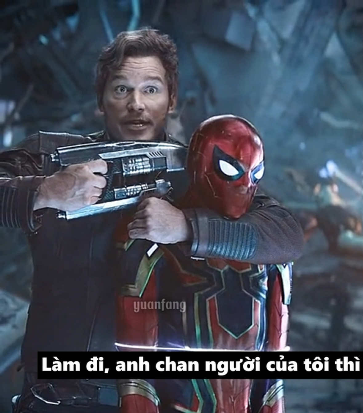 Tôi không đến từ Trái Đất, tôi đến từ Missouri🤡 #avengersinfinitywar #guardiansofthegalaxy #starlord #marvel #yuanfang 