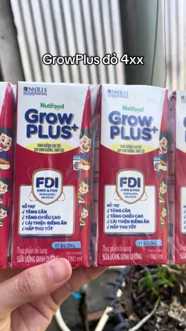 Thùng sữa pha sẵn GrowPlus đỏ#sữa #nutifoodgrowplus 