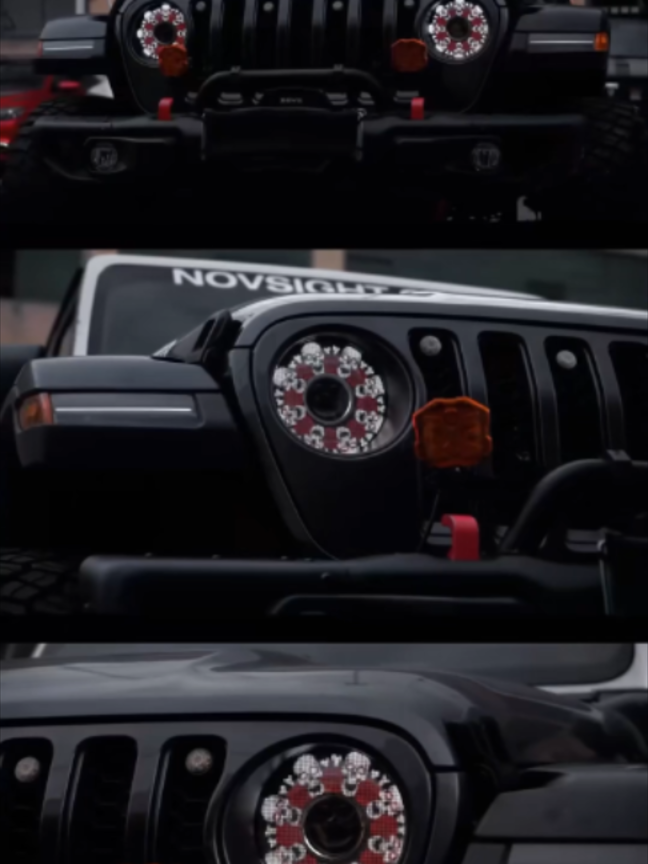 Tu Jeep tiene una nueva forma de expresarse… 👀🔥 Con los faros CYBEREYE, puedes darle a los “ojos” de tu Jeep el estilo que quieras. 😎 ¿Cuál estilo elegirías para tu Jeep? 👀👇 #Novsight #CYBEREYE #Jeep #4x4 #OffRoad #todoterreno #LucesLED #OffRoadLights #LEDLights