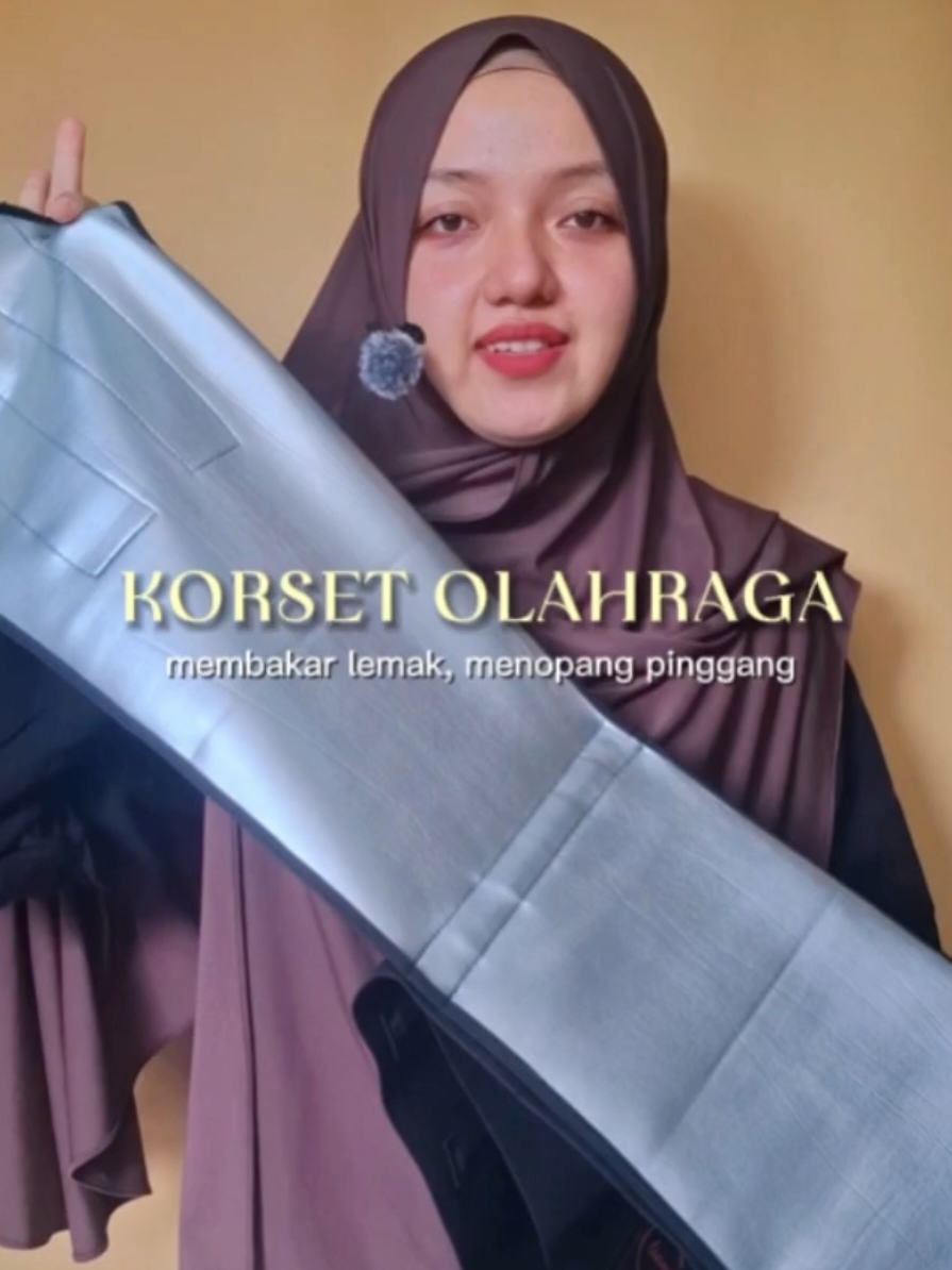 korset olahraga 2in1 utk membakar lemak #korsetpelangsing #korsetolahraga 