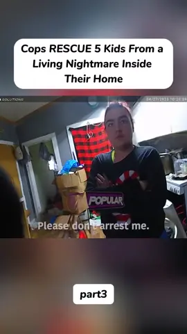 Cops RESCUE 5 Kids From a Living Nightmare Inside Their Home#foryou #fyp #cops #bodycam #policeofficer