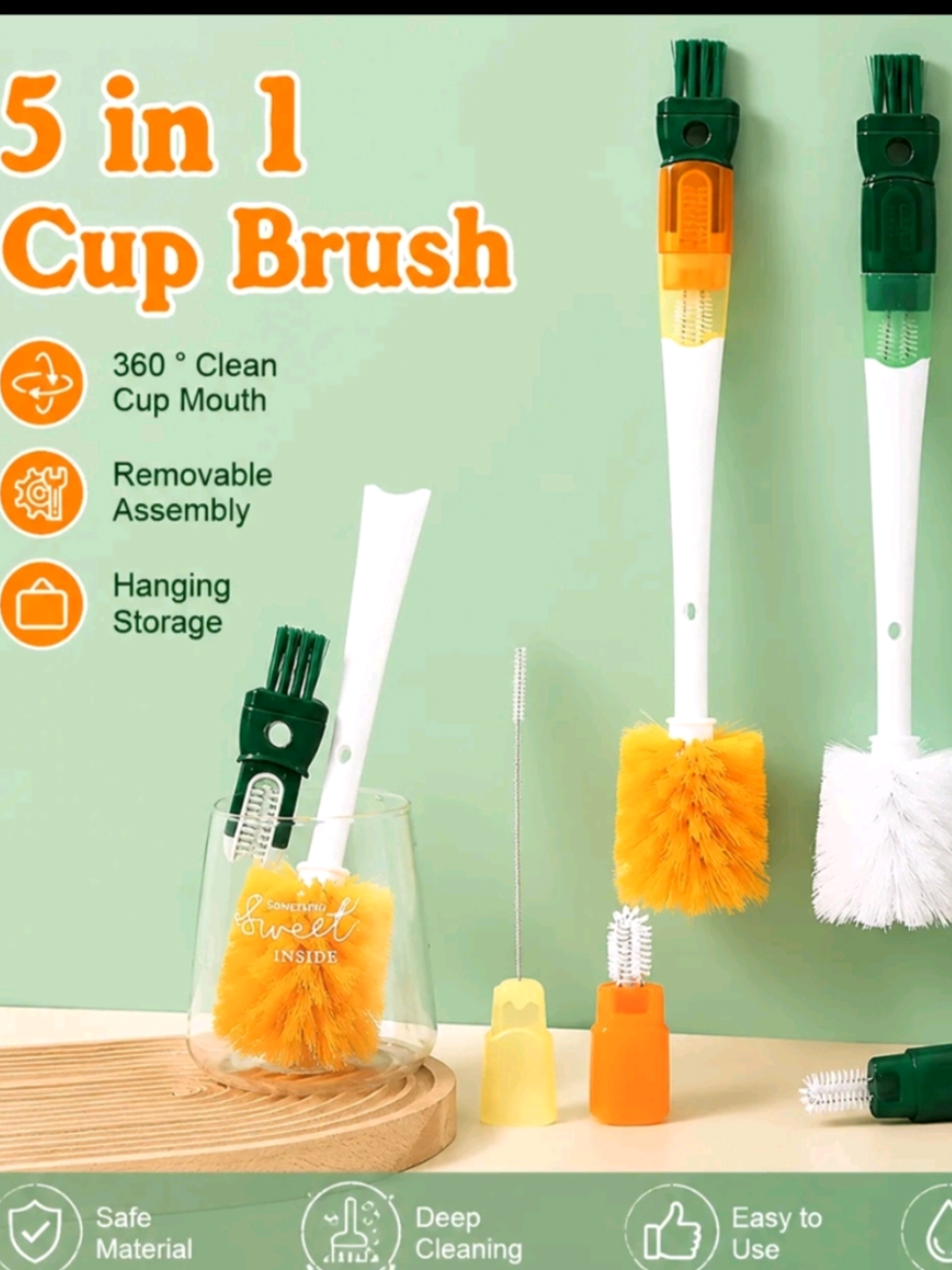 Satu berus, 4 kegunaan! 😍🧽 Cuci botol susu, botol air, straw & celah-celah kecil dengan lebih mudah ✨ Tak perlu beli banyak berus dah, satu set ni memang wajib ada dekat dapur! 🛒💜 #BerusBotol #Berus4in1 #BarangDapur #DapurKemas #racuntiktok 