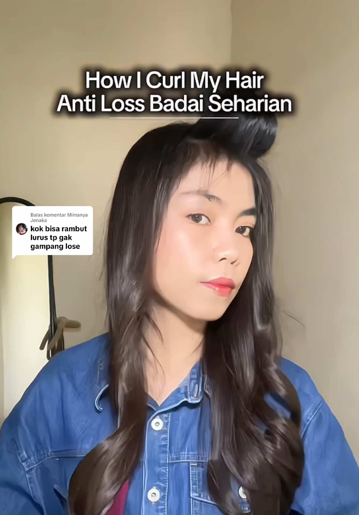 Membalas @Mimanya Jenaka jgn bosen sama tutor catok ku ya🫶🏻🫵#tutorial #curlyhair #awetseharian 