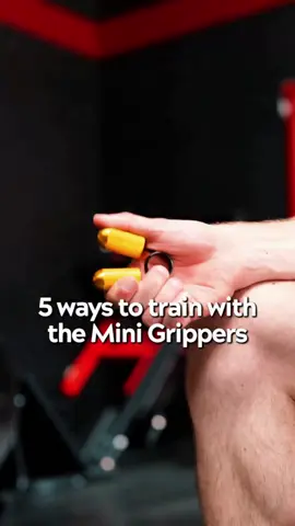 These Mini Grippers might be mini but will get you mega results 👇   🔷 Build up your 'pinky pad' 🔷 Get better at closing heavy grippers 🔷 Develop your overall grip strength 🔷 Get muscular hands