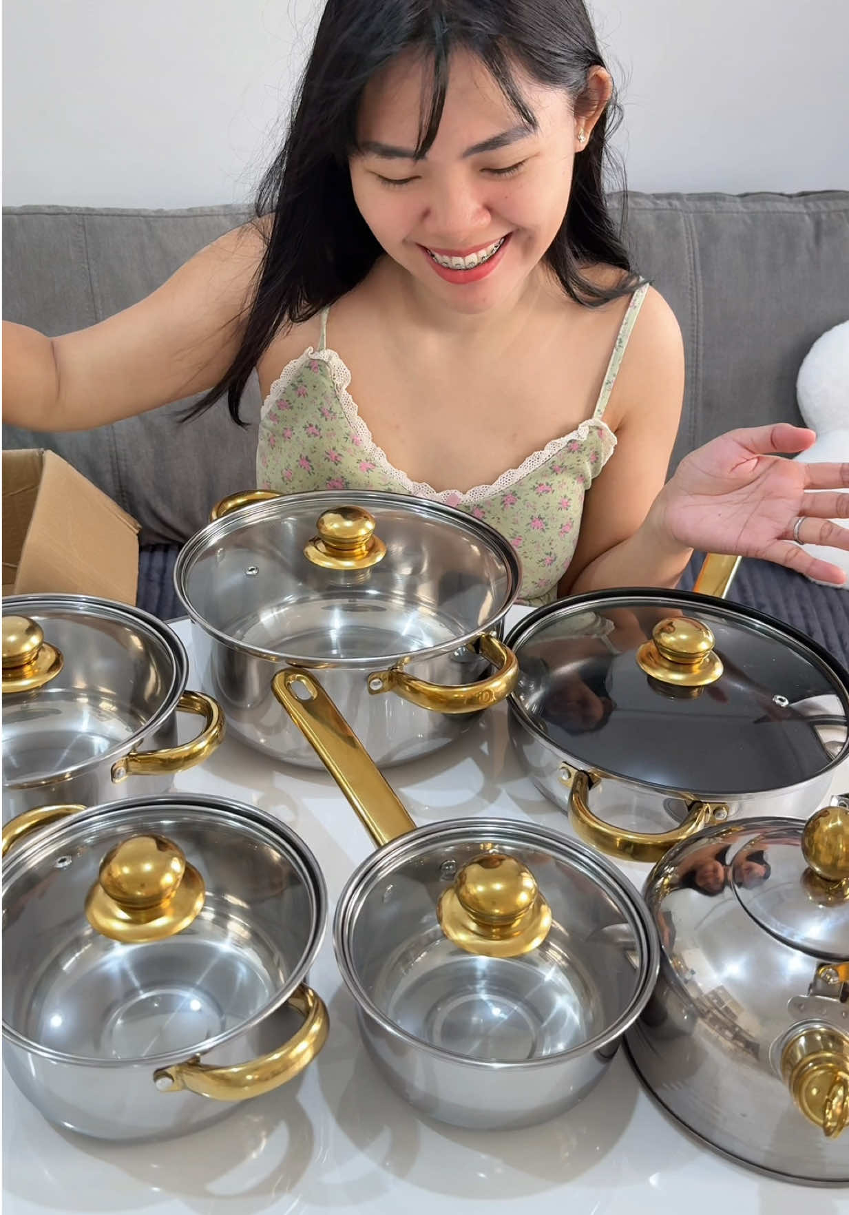 12pcs Non-Stick Cookware Set  #cookwareset #cookware #stainlesscookware #kitchenfinds #kitchencookware