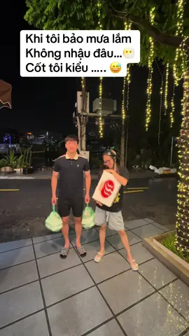 Không nhậu đâu trời mưa lắm 😂😂😂