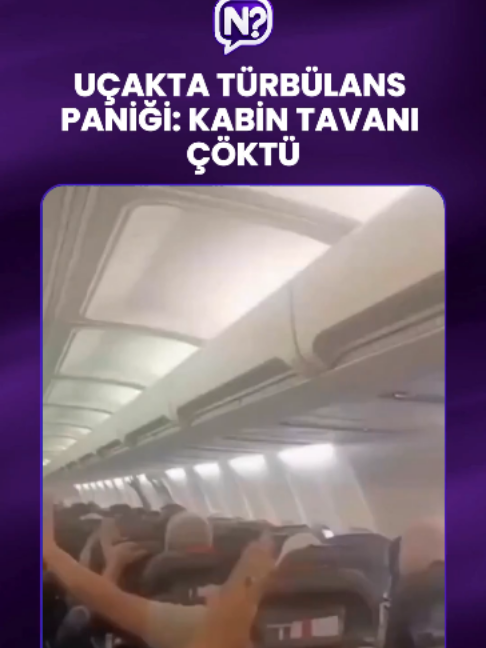 Uçakta türbülans paniği: Kabin tavanı çöktü. İran’da Meşhed–Kirmanşah seferini yapan Boeing 737’de türbülans sırasında kabin tavanının bir bölümü çöktü. Büyük panik yaşanırken uçak, Meşhed’e geri dönerek güvenli şekilde indi.