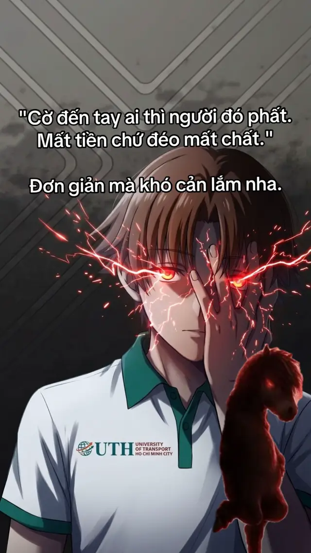 Bá khí UTH#uth #giaothongvantai #anime #senpai #wibu 