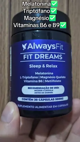 FitDreams® - Melatonina, Magné #alwaysfit 