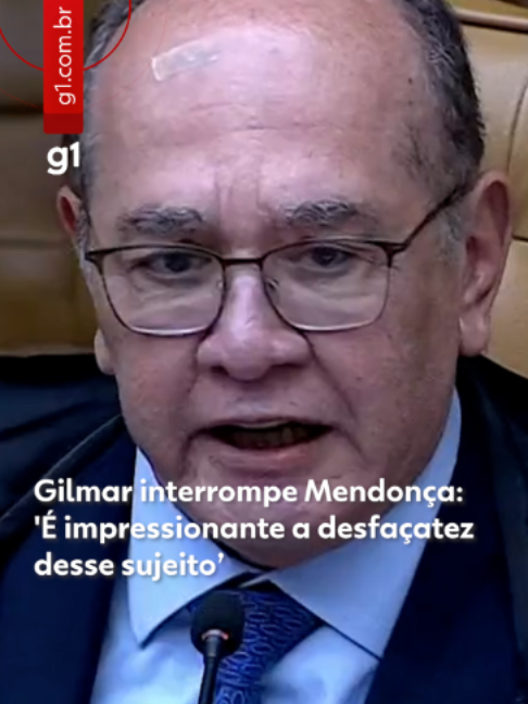 Julgamento no STF - O ministro Gilmar Mendes interrompeu André Mendonça e falou em leviandade: 