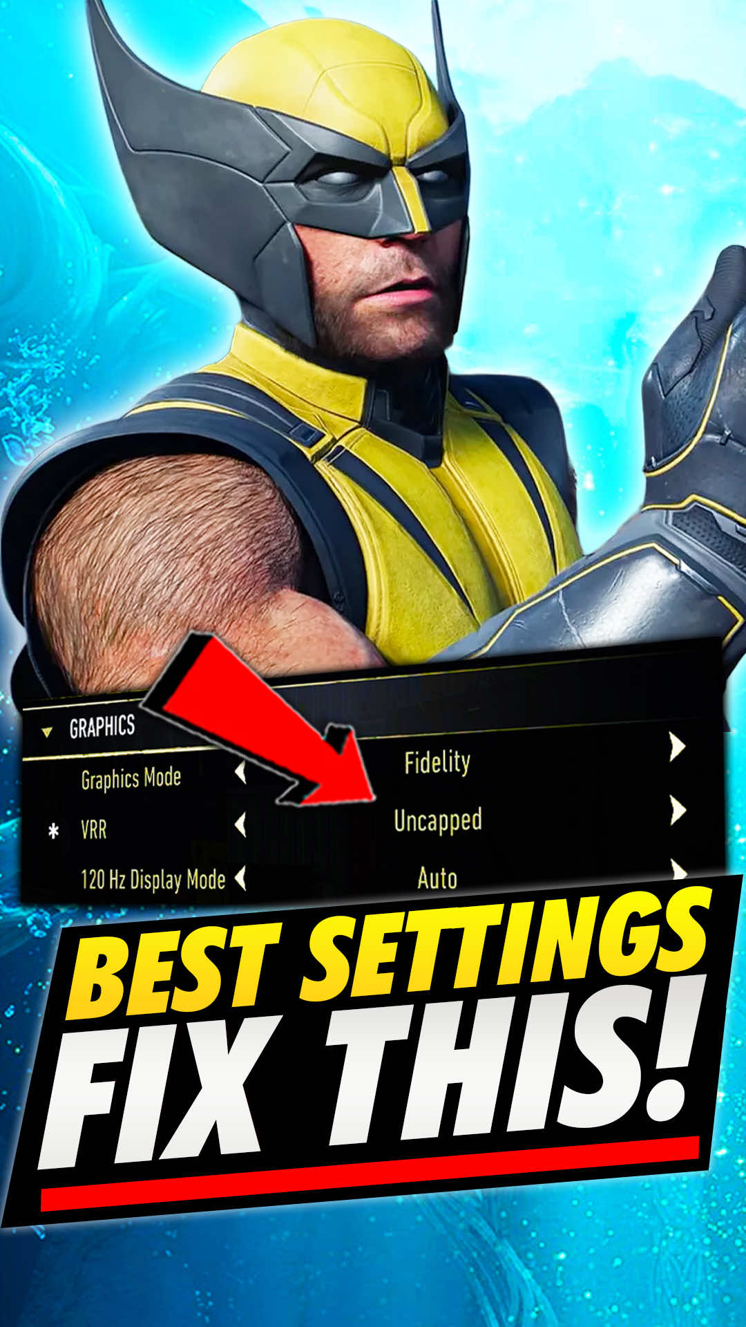 Marvels Wolverine - Best Settings Guide 19 things to change now! Thank you to @PlayStation for providing me with a copy for PS5. #wolverine #marvelswolverine #playstation