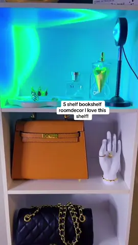 5 shelf bookshelf , roomdecor  #bookshelf #roomdecor #affordablehousing #cute#typ