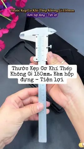 Thước Kẹp Cơ Khí Thép Không Gỉ 150mm. Kèm hộp đựng - Tiện lợi#thuockepco #thuockepcokhi #xuhuong 