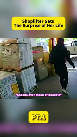 Shoplifter Gets The Surprise of Her Life#cops#policeofficer#copsusa#bodycam