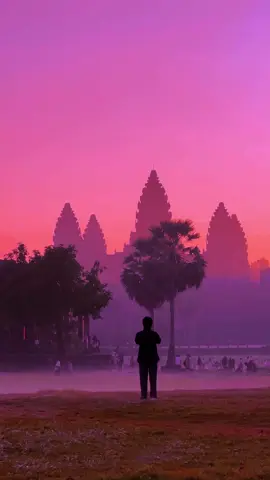 ឋានសួគ៌ដែលខ្ញុំនឹកស្រម័យដល់ “ប្រាសាទអង្គរវត្ត” 🥰