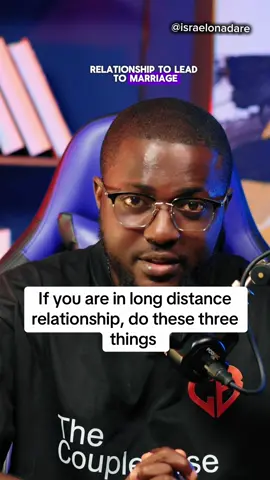 If you are in long distance relationship, do these three things if you want it to lead to marriage  If you are struggling with building a sustainable LDR, send meva a PRIVATE SESSION. Let walk to your situation together #Love #Relationship #israelonadare 