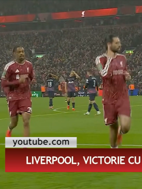 Liverpool s-a calificat în turul al patrulea al Carabao Cup#rec #fyp #foryoupage #foryou #recommendations #SportsNews #football #PremierLeague #liverpool #tottenham